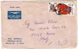 E194 - INDIA LETTER TO ITALY 7/9/1978 - Briefe U. Dokumente