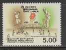 R490.-.SRI LANKA .-. 1992 .-.SCOTT #1053. MNH .Cricket In Sri Lanka 160th Anniv. Cat Val. US$4.25 - Cricket