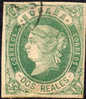 Spain #60 Used 2r Isabella From 1862 - Usados