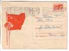GOOD USSR Postal Cover 1967 - The Great October - Lettres & Documents