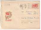 GOOD USSR Postal Cover 1967 - The Great October - Brieven En Documenten