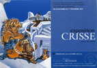 JOLI CARTON PUB POUR L'EXPOSITION CRISSE. OEUVRES SUR PAPIER. A LA GALERIE BOSSER A PARIS. DESSIN DE CRISSE. 2001 - Advertentie