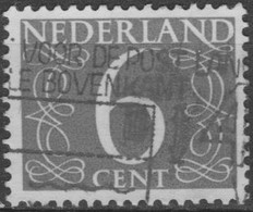 Holanda 1953 Scott 342 Sello º Cifras Numeros Type "Van Krimpen" Michel 646 Yvert 611A Nederland Stamps Timbre Pays-Bas - Gebruikt