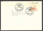 Denmark Sonderstempel Cover Brief 1968 KØBENHAVN F 2nd Congress On Reading Castle Koldinghus W. Margin !! - Covers & Documents