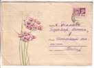 GOOD USSR / RUSSIA Postal Cover 1967 - Flowers - Briefe U. Dokumente