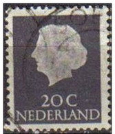Holanda 1953-67 Scott 347 Sello º Reina Juliana Queen Juliana (1909-2004) Michel 622XxA Yvert 602 Nederland Stamp Timbre - Oblitérés