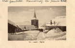 LEYSIN (Suisse) Place De L'église Sous La Neige - Leysin