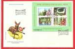 ROMANIA Cover  FDC 1986 EUROPA CEPT ,,FOREST'' - 1986