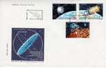 Romania FDC 1983/ 25 Years Cosmos - Europe