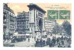 BELLE ANIMATION - PORTE ST DENIS - 1920 - Arrondissement: 10