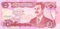 IRAQ  5 Dinars  Emission De 1992   Pick 80c     ***** BILLET  NEUF ***** - Irak