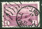 1946 $1.00 Train Ferry Issue,  #273 Cornwall Ont. Cancel - Usati