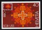 1980 – Helvetia –Carte Maximum–Swiss Centenary (3V) - Maximum Cards
