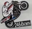 MOTO - Pin´s Moto Avec Mention Record 246,6 Km/h - Moto