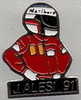 AUTOMOBILE - Formule 1 - Très Joli Pin´s - Coureur Jean Alesi 91 - F1