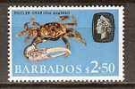 Barbados  1965  Marine Life  $2.50  (**) MNH ( Wmk Sideways) - Barbados (...-1966)