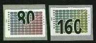 Olanda-1997-Adesivi-Unif. 1573/74-Nuovo  Nl - Unused Stamps