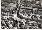 CERIZAY 79 Vue Aérienne Du Centre De La Ville Avec L'Hotel De France Editions Combier Carte Dentelée Véritable Photo - Cerizay