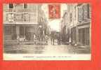 ROMORANTIN - Inondatons Janvier 1910 , Rue Des Trois Rois , Diligence  ( En L'etat ) - Romorantin