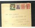 17/839 LETTRE  DANMARK  POUR USA  1951 AVEC VIGNETTE - Lettres & Documents