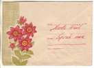 GOOD USSR / RUSSIA Postal Cover 1969 - Flowers - Cartas & Documentos