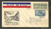 USA, MIAMI-CANAL ZONE FEB 4, 1929	"AAMC U.S. FAM #F5-1 F - 1c. 1918-1940 Storia Postale