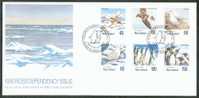 NEW ZEALAND - FDC 1990 Ross Dependancey Issue - ANTARTIC BIRDS 7 Nov. 1990 - 5055 - Penguins