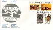 F.D.C. Canada 1975. Indians Of Canada. Natives - Indianen