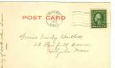 Postal AMHERST - MASS 1919 ( U.S.A) Post Card, Carte Postale, Postkarte - Storia Postale