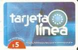 TARJETA DE ARGENTINA DE LINEA  $5 - Argentinië