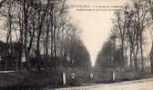 91   Montgeron,CPA   Année 1918   Animée Avenue Du Chateau Conduisant à La Foret De Sénart  Edit VERNE Montgeront  X - Montgeron