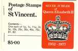 1977 St.Vincent Complete MNH Booklet Of "Queen Elizabeth 25th Anniversary" - St.Vincent (1979-...)