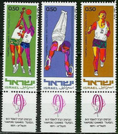 ISRAEL..1971..Michel #  511-513...MLH. - Ungebraucht (mit Tabs)