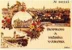 2002. Sopron- City Of Loyalty - Herdenkingsblaadjes