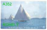 Kiel 58. = Rennyacht Myggon U. 52. = Kreuzer Yacht Möve III - Used Portugal 1906 -  Caixa # 5 - Kiel