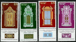 ISRAEL..1972..Michel #  565-568...MLH. - Ungebraucht (mit Tabs)