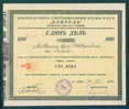 COOPERATIVE SAVINGS FUND SOFIA Shareholdings SHARE 100 Lv 1938 REVENUE Bulgaria Bulgarien Bulgarie Bulgarije /6K43 - Banque & Assurance