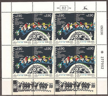 ISRAEL..1990..Michel #  1160-1161...MNH...MiCV - 70 Euro. - Nuevos (con Tab)