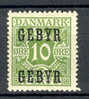 Denmark 1926 Mi. 14  10 Ø Gebyrmærke Verrechnungsmarke Overprinted Accounting Stamp MH - Port Dû (Taxe)