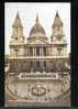 OLD 1919 ST PAUL LONDON UK  CARTE POSTALE  POSTCARD TARJETA POSTAL - St. Paul's Cathedral