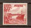 Nauru 1954  3.1/2d (*)   (number On Back In Pen) - Nauru