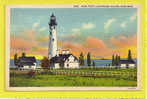 Wind Point Lighthouse, Racine, Wisconsin.  1930-40s - Racine