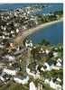 CPM       56        LARMOR PLAGE           L EGLISE ET LA PLAGE DE TOULHARS       VUE AERIENNE - Larmor-Plage