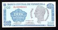 VENEZUELA ,2 BOLIVARES 1989, PAPER MONEY,UNC, Uncirculated - Venezuela