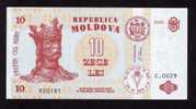 MOLDOVA,MOLDAVIE, 10 LEI   2005,  PAPER MONEY,UNC,uncirculated. - Moldawien (Moldau)