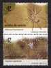 URUGUAY Spider Exotic Web 2 Stamps MNH Allocosa Brasiliensis Argiope Argentata - Arañas