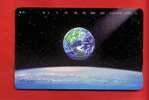 Japan Japon  Telefonkarte Phonecard -  Weltraum Space  Espace Universum Universe Erde - Ruimtevaart