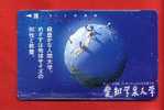 Japan Japon  Telefonkarte Phonecard -  Weltraum Space  Espace Universum Universe Erde - Space