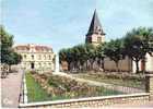 VENISSIEUX Rhône 69 : Place Léon Sublet Hotel De Ville Eglise  Vers 1960 - Vénissieux