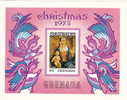 GRENADA   1975 Christmas  Painting Virgin By Bellini  Souvenir Sheet  Of 1  MNH ** - Grenade (1974-...)